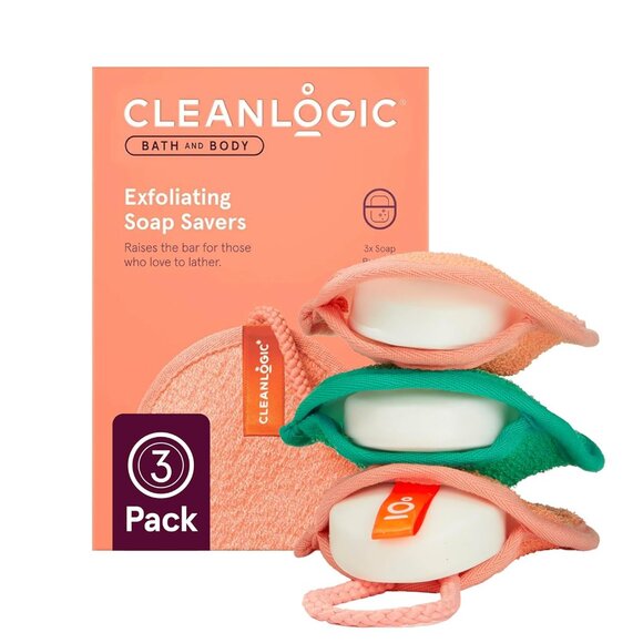 Bath & Body Exfoliating Soap Saver, Exfoliator Scrubber Pouch, Daily Skincare Ro - Picture 1 of 7